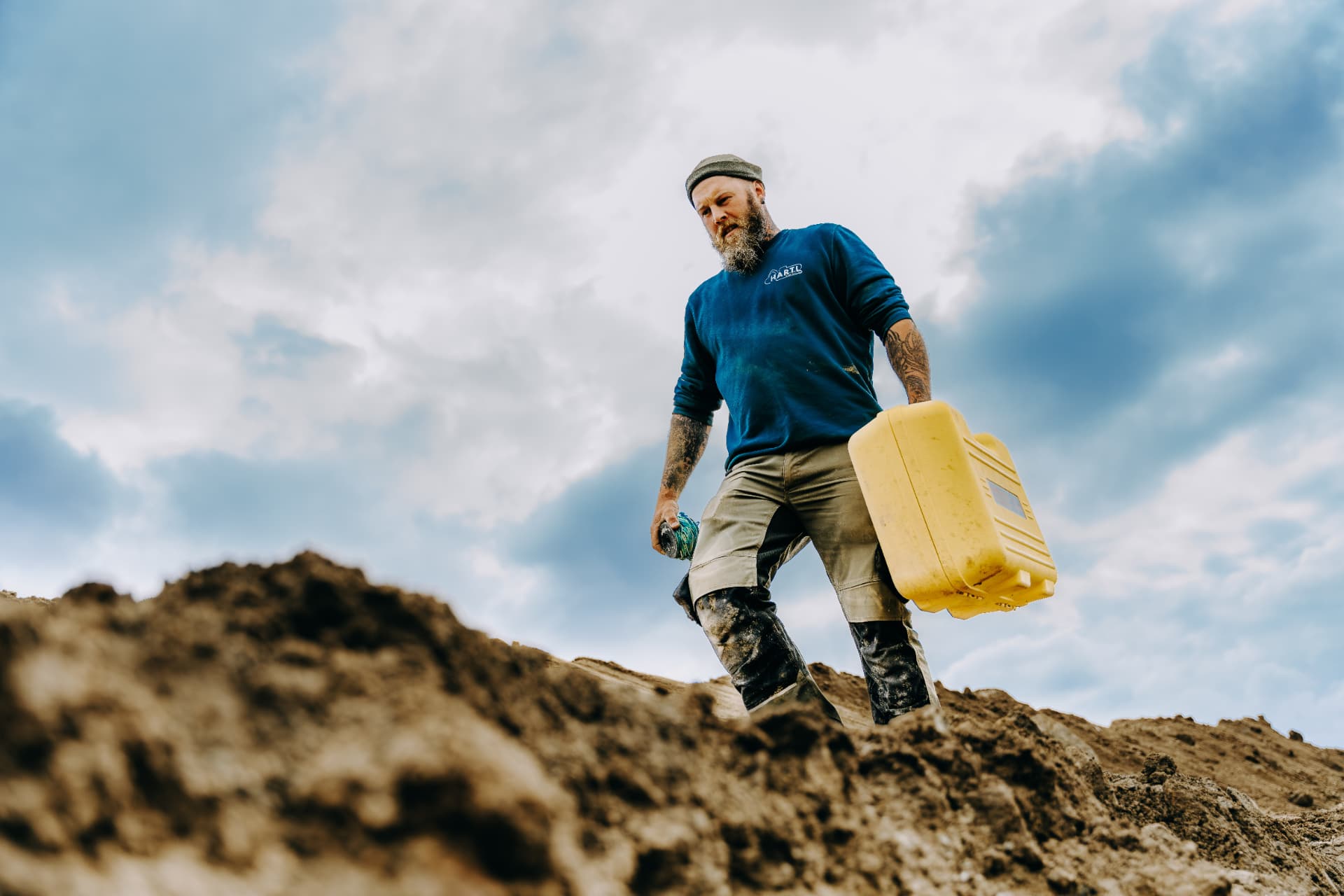 Mit Vermessungstechnik auf die Baustelle